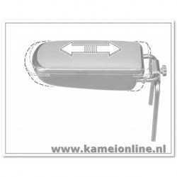 Armsteun Kamei Alfa-Romeo 146 Leer premium zwart 1994-2001